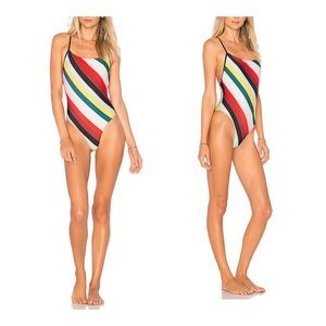 Solid & Striped Chelsea Multicolor Women’s One Piece Swimsuit Size XS NWT